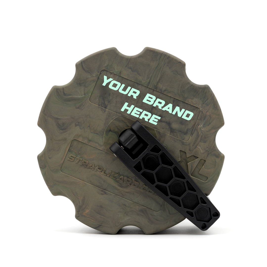 CUSTOMIZED Strap Lizard XL (For Straps 1.5" up to 2" Wide) in Retail Packaging