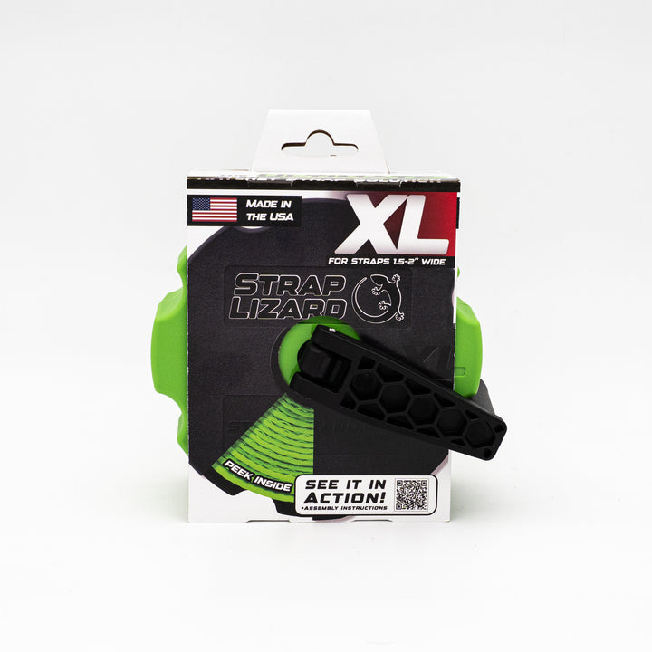 SPECIAL EDITION Strap Lizard XL Hi-Viz Green (For Straps 1.5" up to 2" Wide)