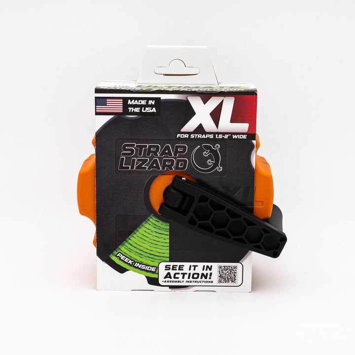 SPECIAL EDITION Strap Lizard XL Hi-Viz Orange (For Straps 1.5" up to 2" Wide)
