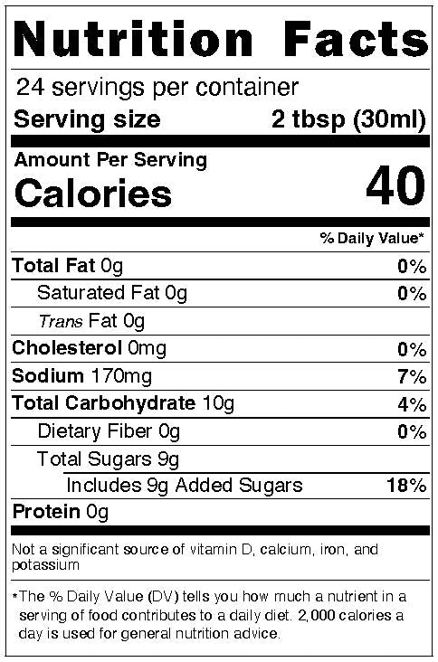 Strap Lizard Cooking Sauce - Sweet Peach 12 FL oz