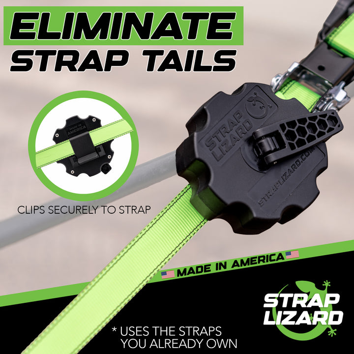 Strap Lizard OG | Ratchet Strap Storage &amp; Tail Management Accessory